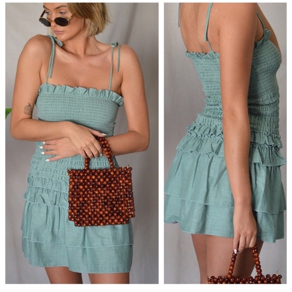 Smocked Ruffle Dress - Picture 3 of 3